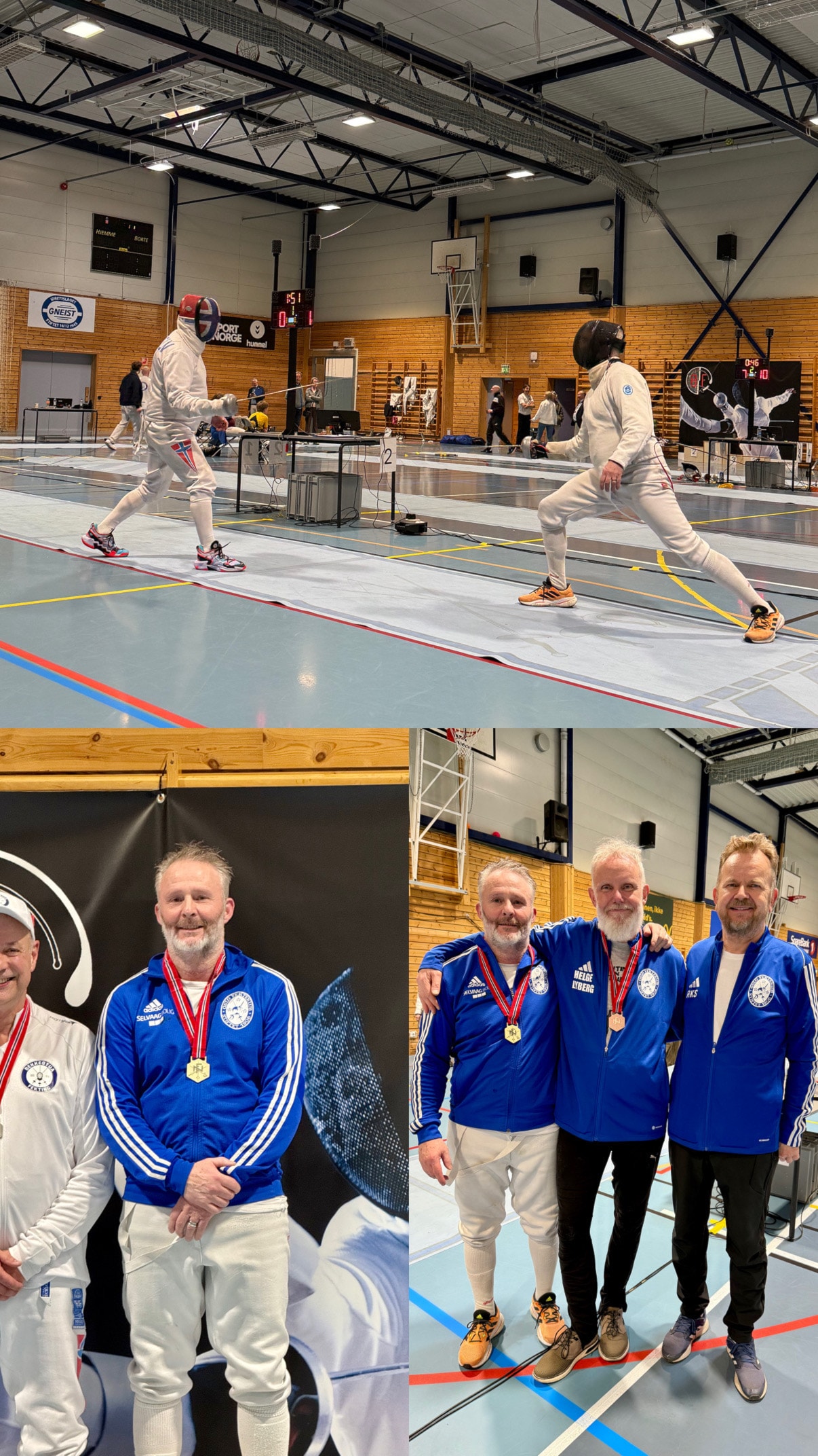 NM for seniorer og veteraner helga 26 og 27 april 2025 i Bergen - GULL OG BRONSE til OF!